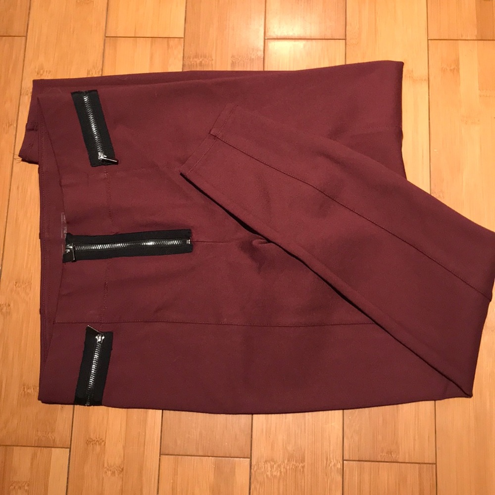 🚫sold🚫Abercrombie & Fitch (S) Ponte Zip leggings